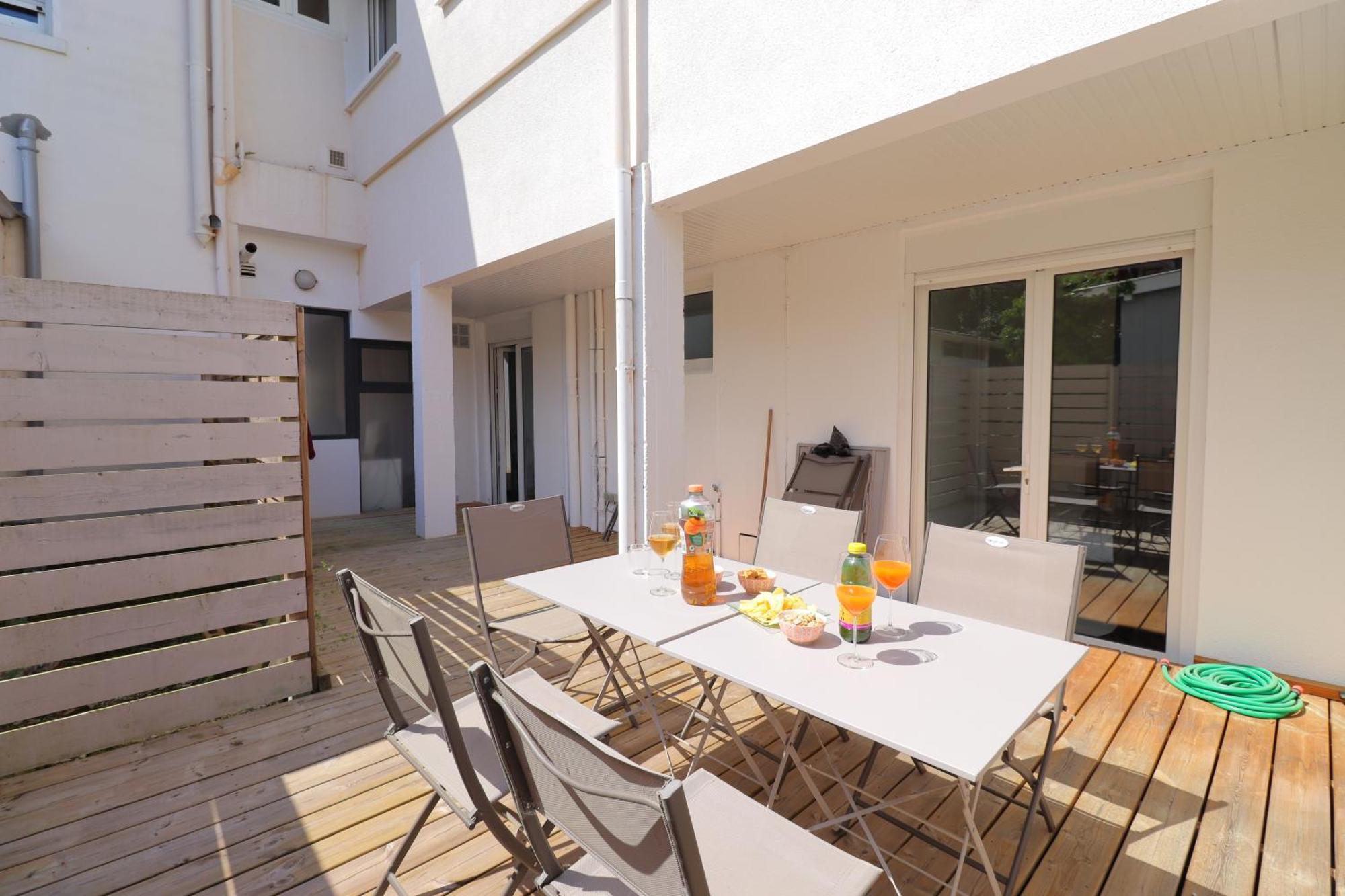 Le Spazioso - T3 Arcachon Avec Terrasse Privative Extérieur photo