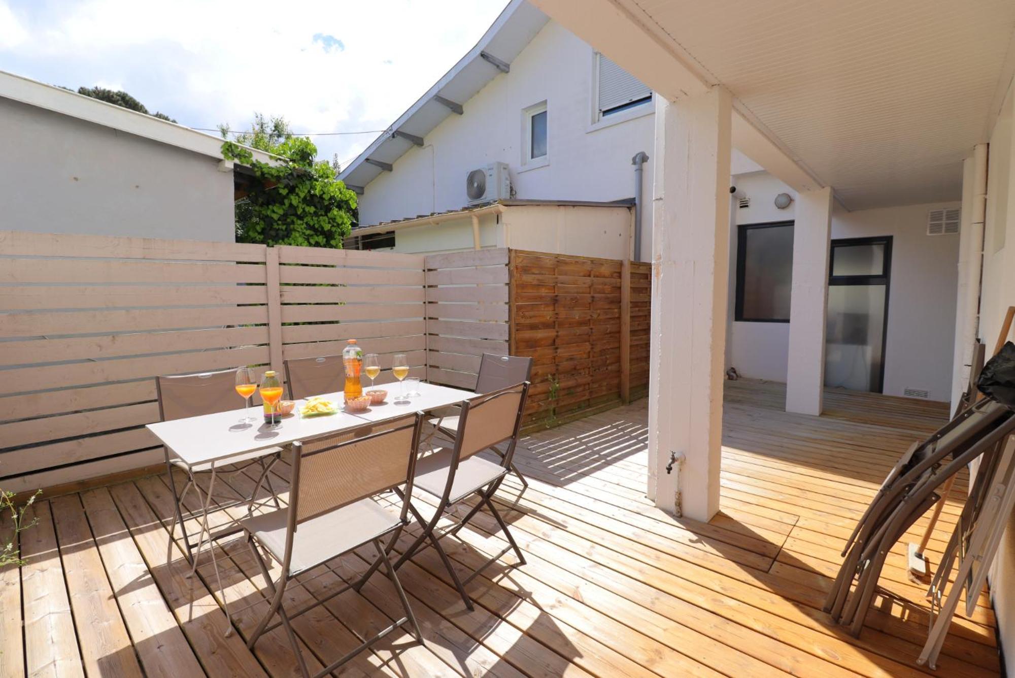 Le Spazioso - T3 Arcachon Avec Terrasse Privative Chambre photo