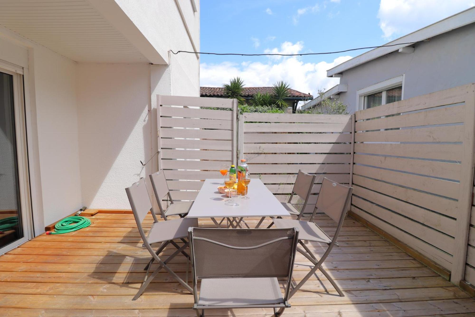 Le Spazioso - T3 Arcachon Avec Terrasse Privative Chambre photo